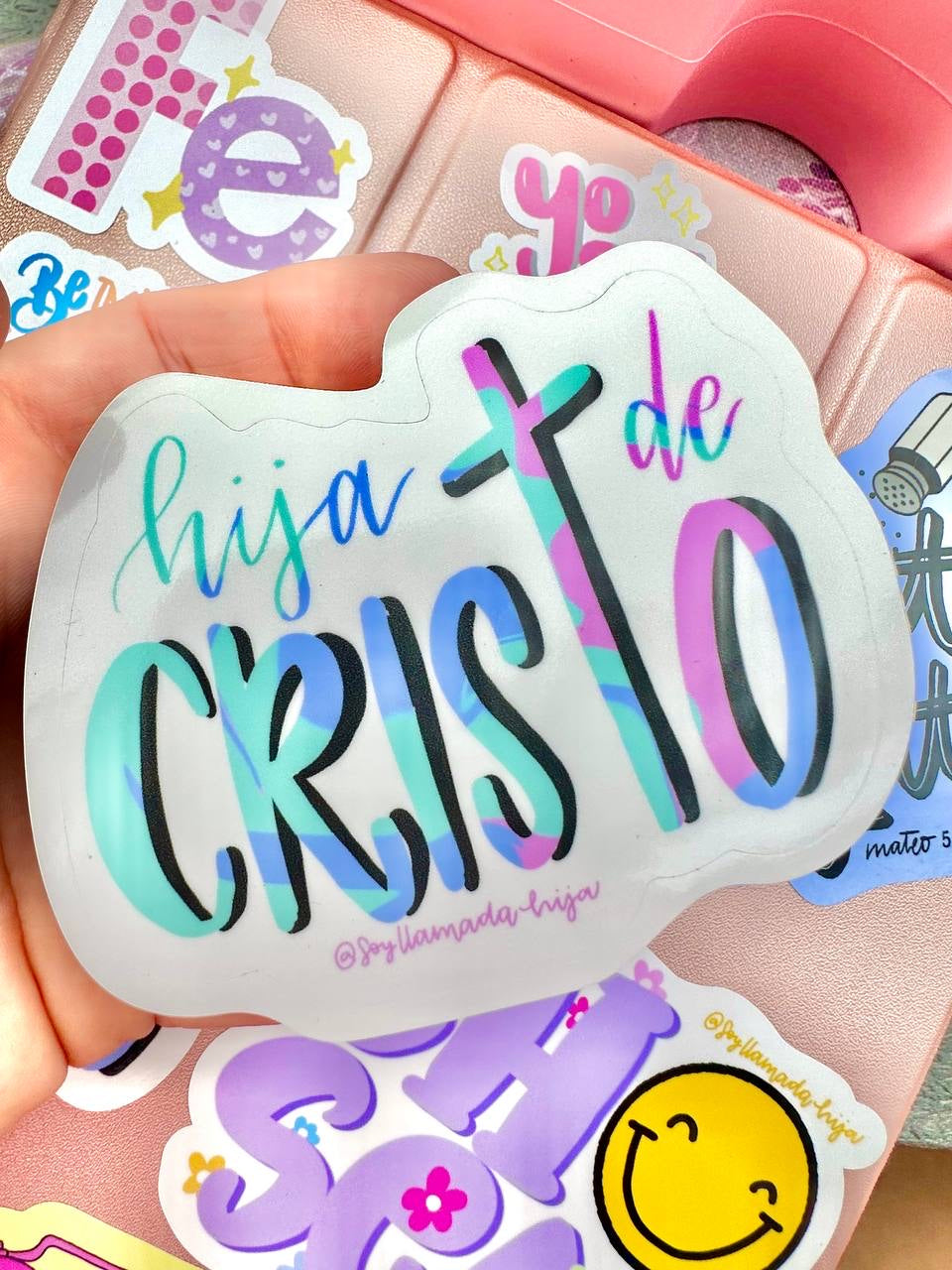 Die Cut Hija de Cristo Sticker  | 3”